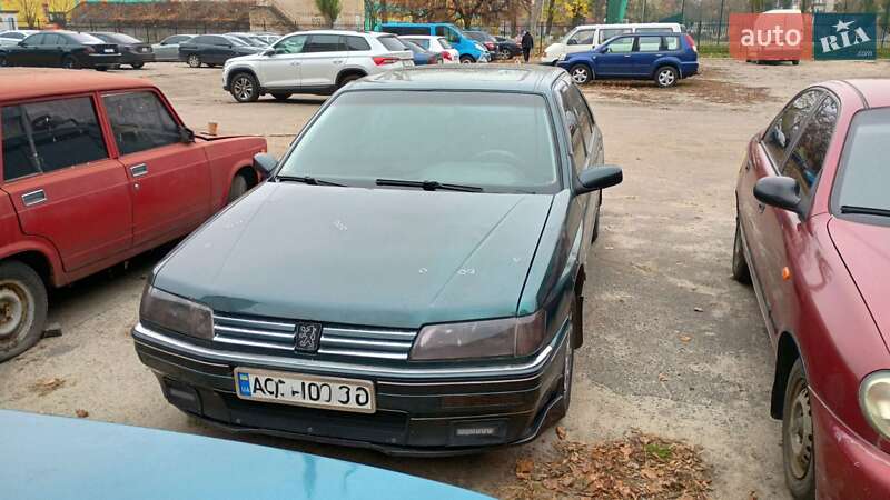 Седан Peugeot 605 1991 в Киеве