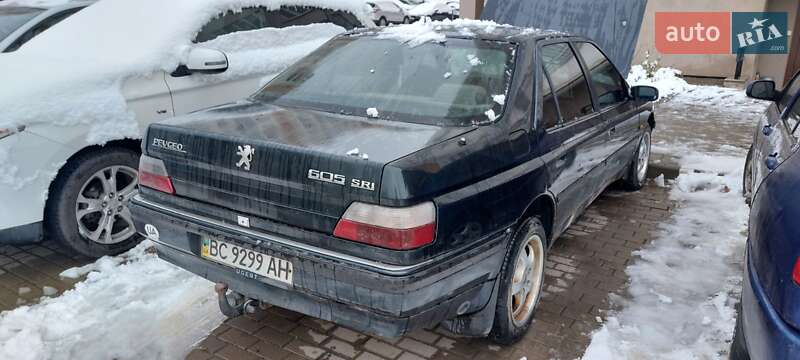 Седан Peugeot 605 1991 в Львове