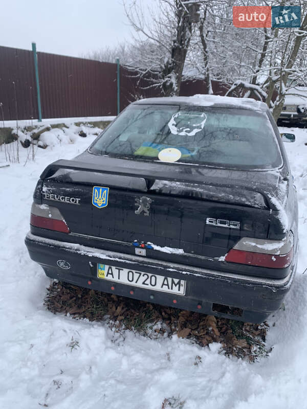 Седан Peugeot 605 1991 в Надворной