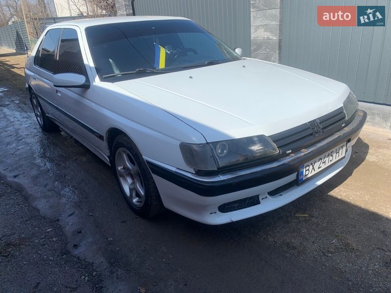 Седан Peugeot 605 1990 в Виннице