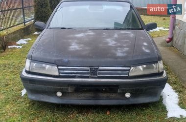 Седан Peugeot 605 1992 в Буштыне