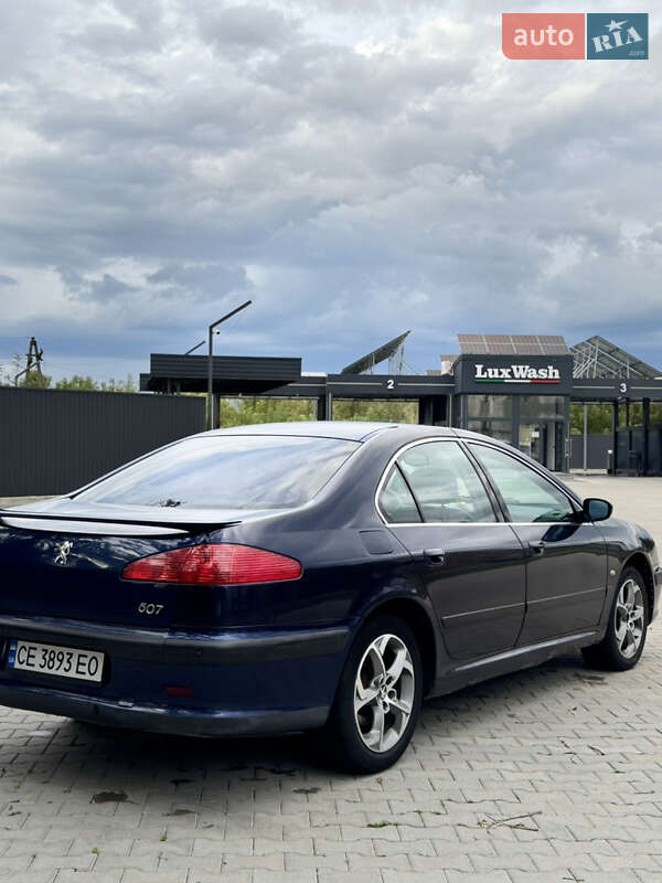 Седан Peugeot 607 2001 в Черновцах