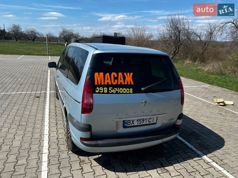 Мінівен Peugeot 807 2005 в Любашівці