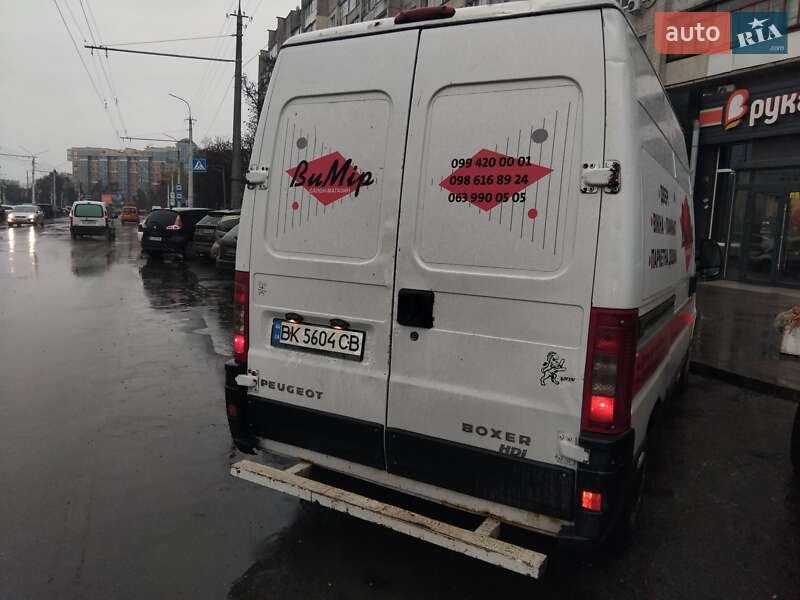 Вантажний фургон Peugeot Boxer 2003 в Торчині фото 2 Вантажний фургон Peugeot Boxer 2003 в Торчині