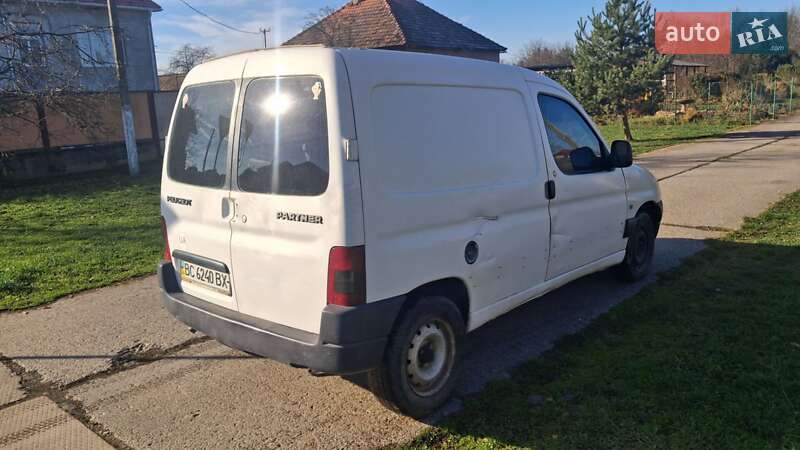 Грузовой фургон Peugeot Partner 2002 в Мукачево