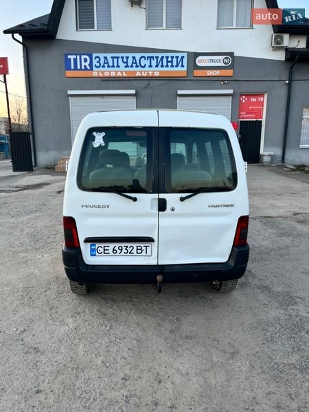 Минивэн Peugeot Partner 2003 в Черновцах