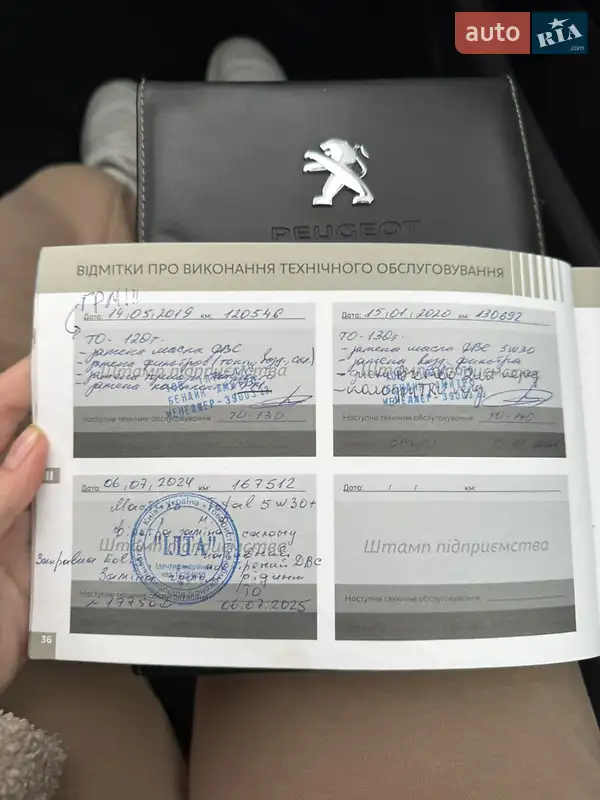 Купе Peugeot RCZ 2011 в Киеве документ