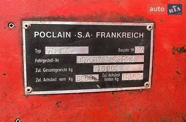 Колесный экскаватор Poclain PPM 1984 в Ковеле фото 9 Колесный экскаватор Poclain PPM 1984 в Ковеле