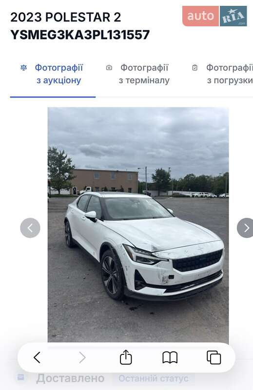 Лифтбек Polestar 2 2022 в Ирпене