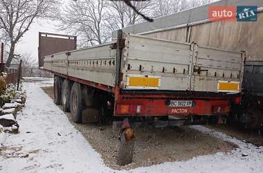 Тентованный борт (штора) - полуприцеп Polkon NW 2000 в Городке