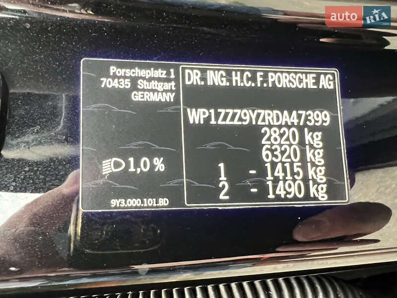 Внедорожник / Кроссовер Porsche Cayenne Coupe 2023 в Киеве