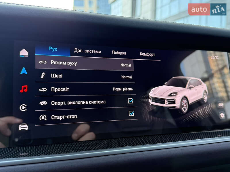 Позашляховик / Кросовер Porsche Cayenne Coupe 2024 в Києві