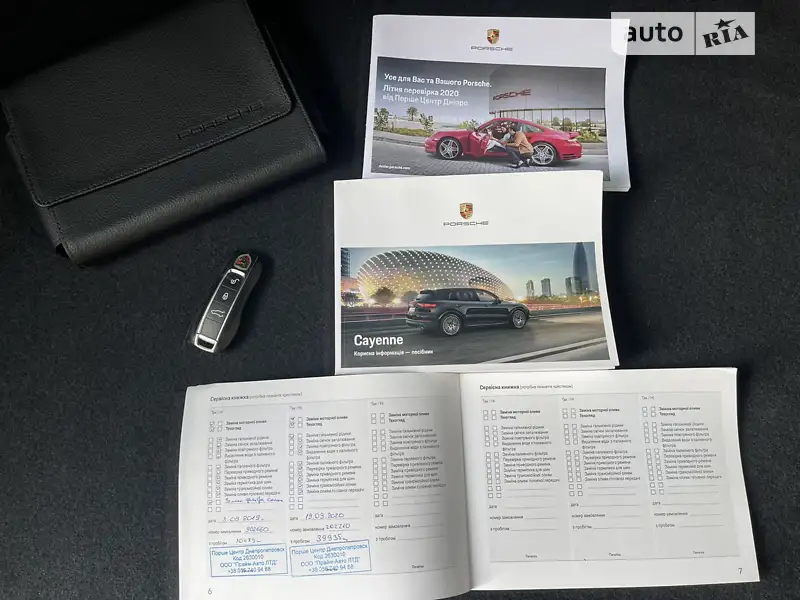 Внедорожник / Кроссовер Porsche Cayenne 2018 в Киеве документ