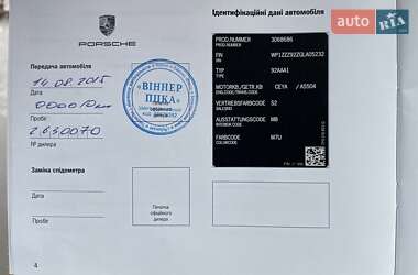 Внедорожник / Кроссовер Porsche Cayenne 2015 в 