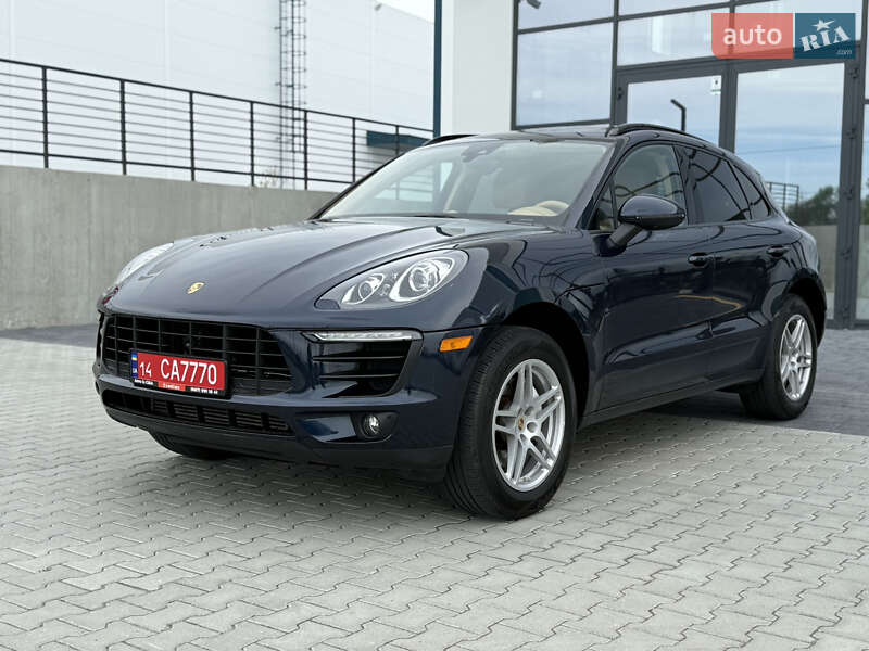 Внедорожник / Кроссовер Porsche Macan 2016 в Львове
