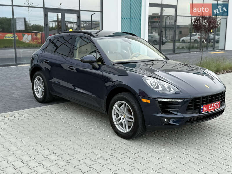 Внедорожник / Кроссовер Porsche Macan 2016 в Львове
