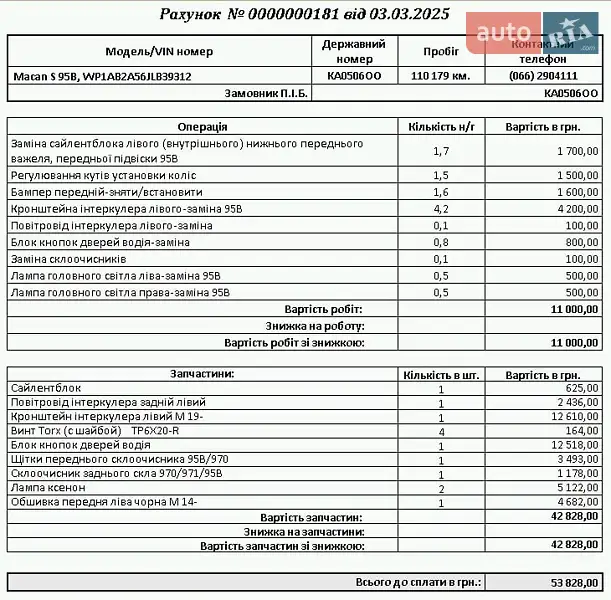 Внедорожник / Кроссовер Porsche Macan 2018 в Киеве документ