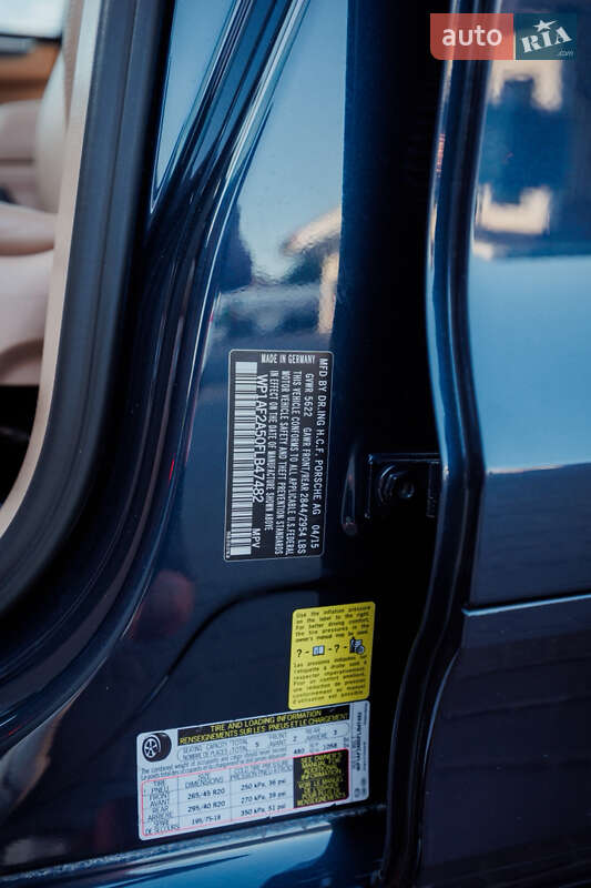 Внедорожник / Кроссовер Porsche Macan 2015 в Одессе фото 43 Внедорожник / Кроссовер Porsche Macan 2015 в Одессе