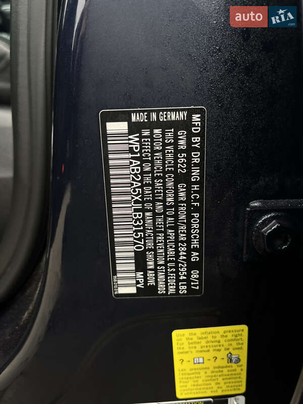 Позашляховик / Кросовер Porsche Macan 2017 в Львові