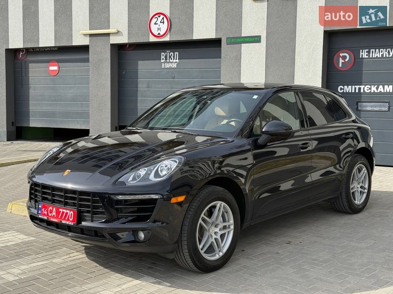 Внедорожник / Кроссовер Porsche Macan 2016 в Львове