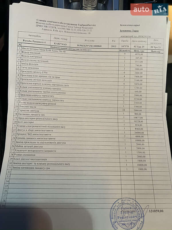 Фастбек Porsche Panamera 2013 в Києві фото 56 Фастбек Porsche Panamera 2013 в Києві