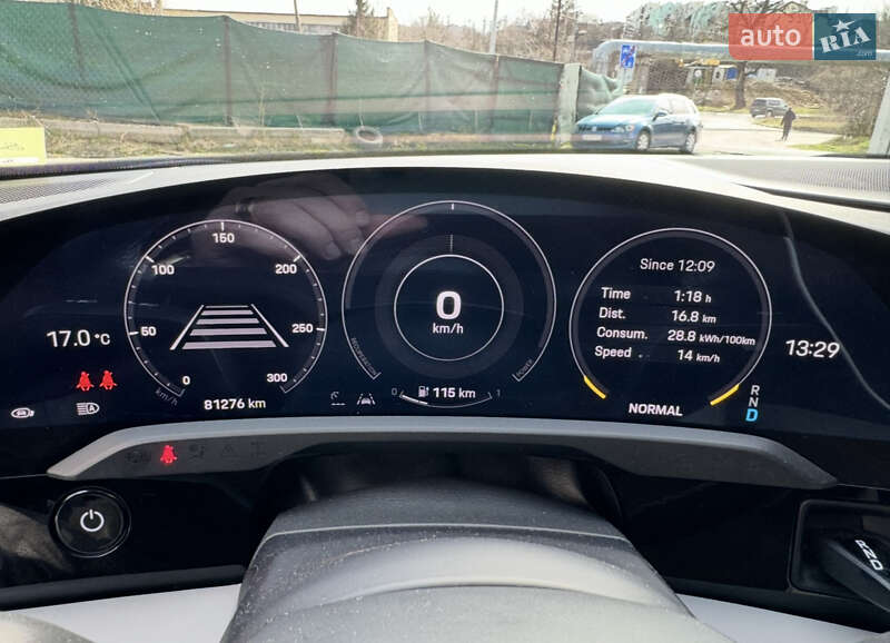 Седан Porsche Taycan 2020 в Киеве