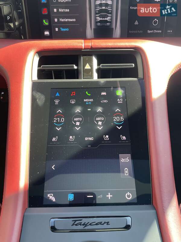 Седан Porsche Taycan 2023 в Киеве фото 25 Седан Porsche Taycan 2023 в Киеве