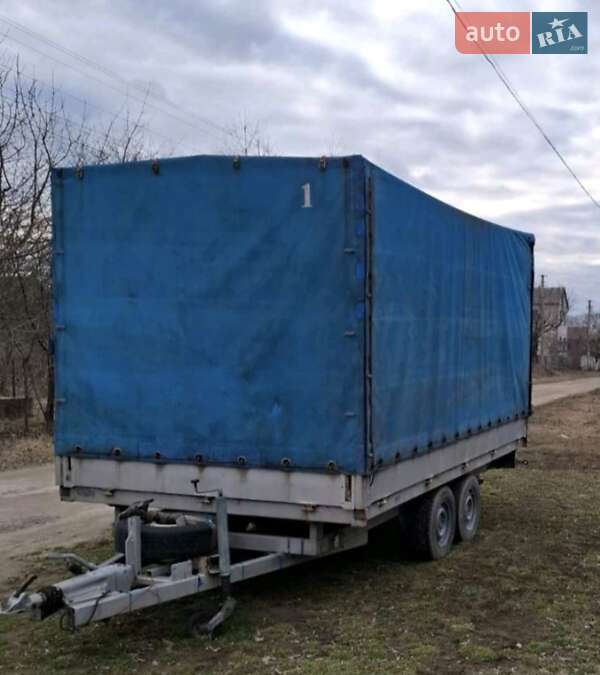 Тентованный борт (штора) - прицеп ПР П 2000 в Литине