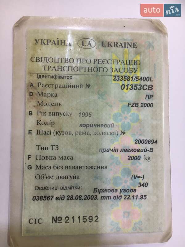 Другие прицепы ПТС 2ПТС-4 1995 в Ромнах