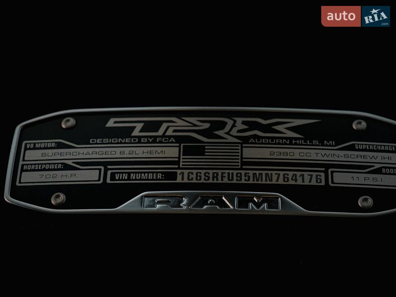 Пікап Ram TRX 2021 в Києві