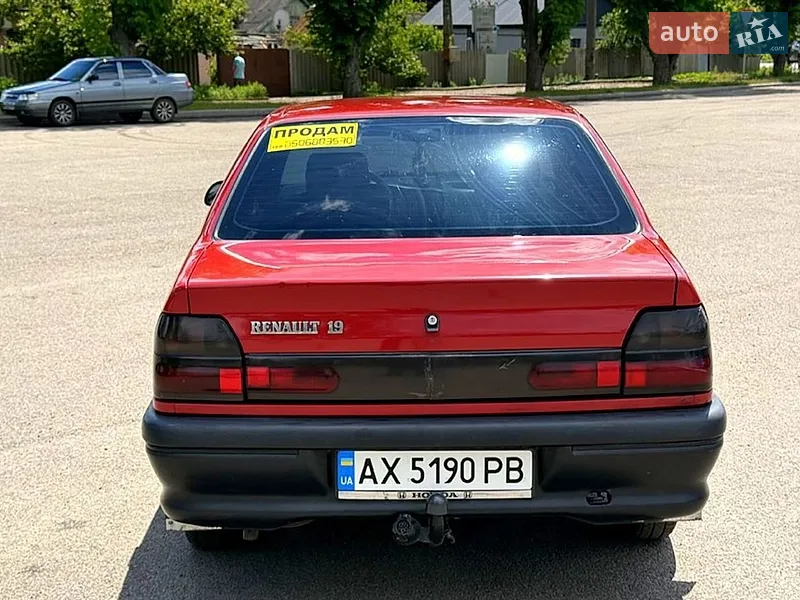 Renault 19 1993 VIN VF1L53J2510257931 фото оголошення 8 з 43
