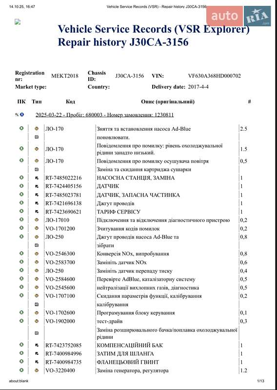 Тягач Renault C-Series 2017 в Дубно фото 39 Тягач Renault C-Series 2017 в Дубно