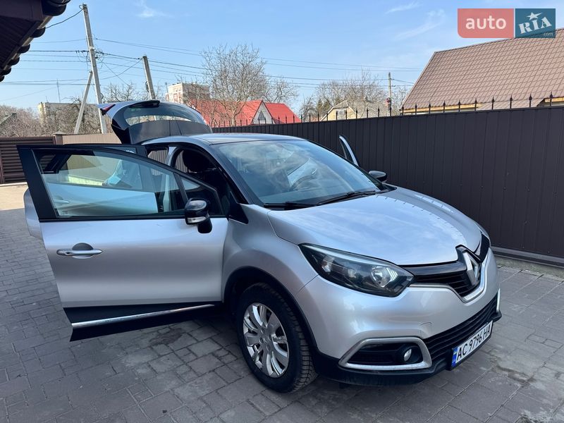 2014 Renault Captur, VIN VF12REL1E52206676:plate — фото 1 (autoria)