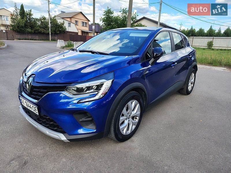 2021 Renault Captur, VIN VF1RJB00068030401:plate — фото 1 (autoria)