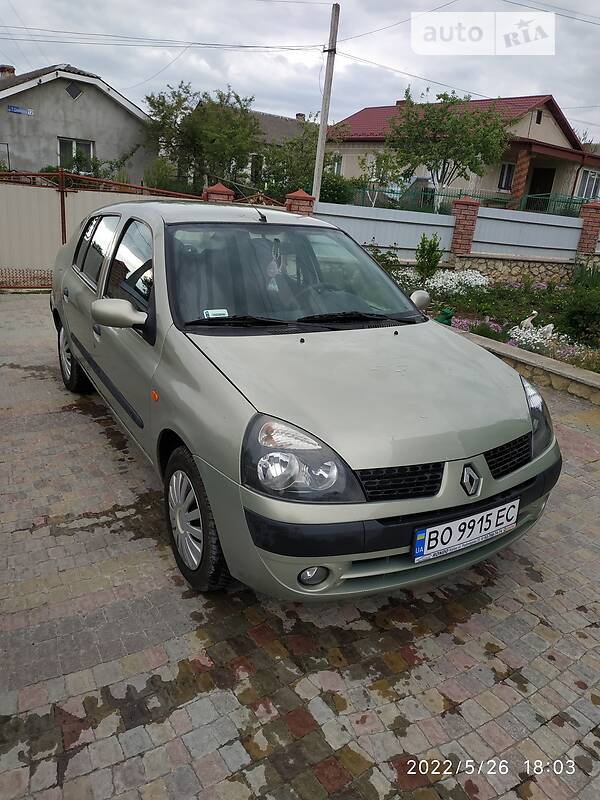 Седан Renault Clio Symbol 2004 в Тернополе