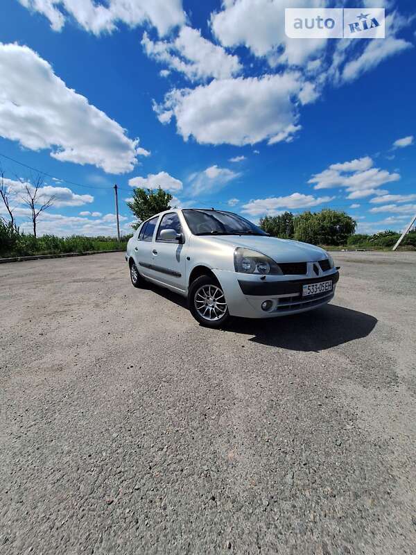 Седан Renault Clio Symbol 2003 в Дніпрі