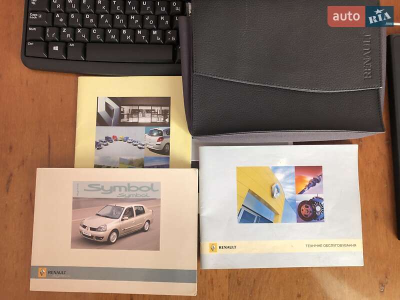 Седан Renault Clio Symbol 2008 в Дніпрі