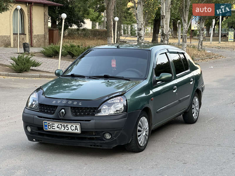 Седан Renault Clio Symbol 2002 в Николаеве