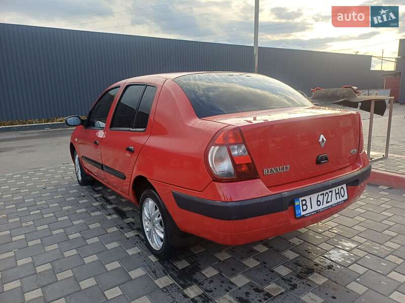 Седан Renault Clio Symbol 2005 в Полтаві