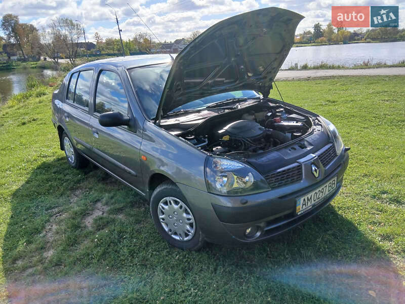 Седан Renault Clio Symbol 2004 в Житомирі фото 14 Седан Renault Clio Symbol 2004 в Житомирі