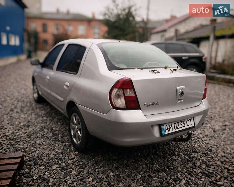 Седан Renault Clio Symbol 2007 в Бердичеві фото 2 Седан Renault Clio Symbol 2007 в Бердичеві