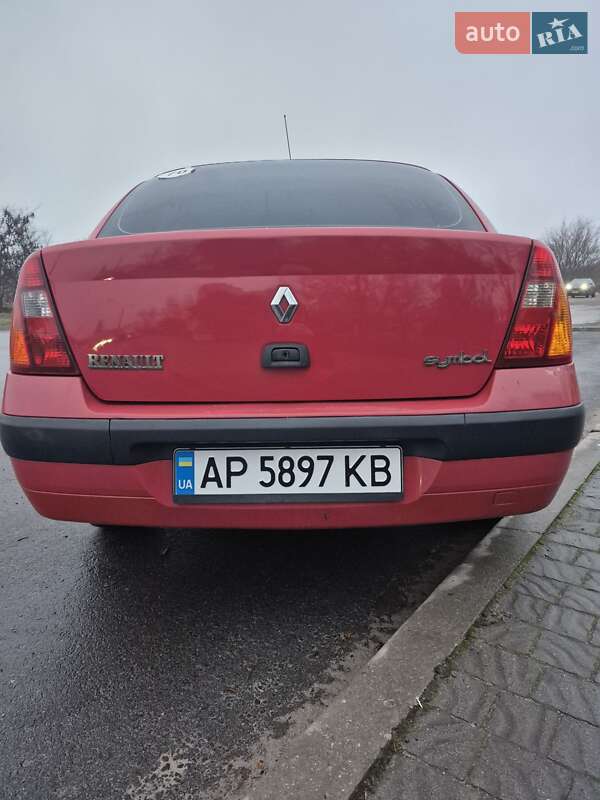 Седан Renault Clio Symbol 2004 в Запоріжжі