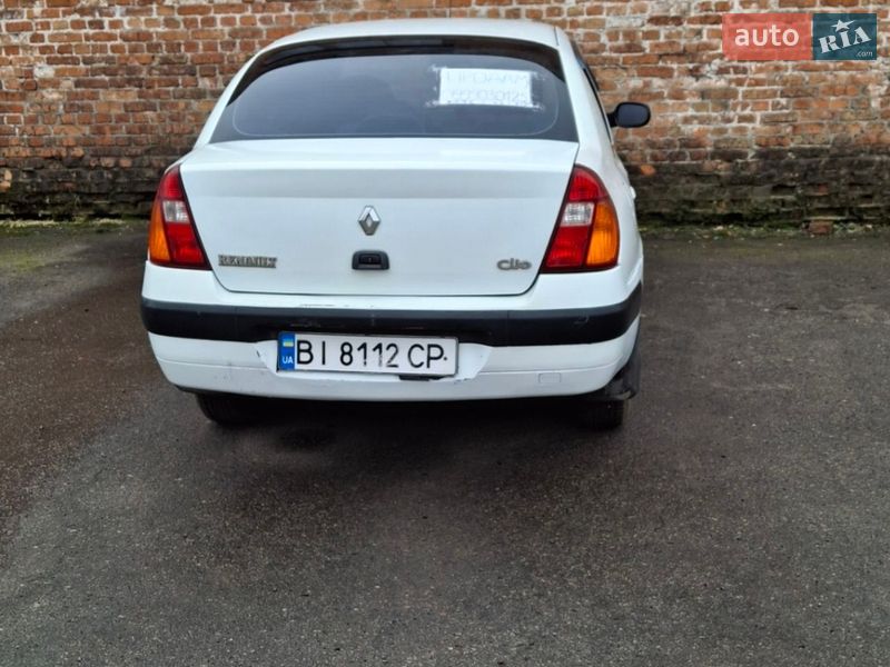 Седан Renault Clio Symbol 2007 в Полтаве