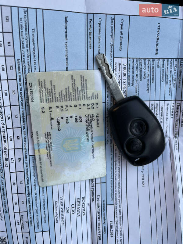Універсал Renault Clio 2009 в Кам'янець-Подільському
