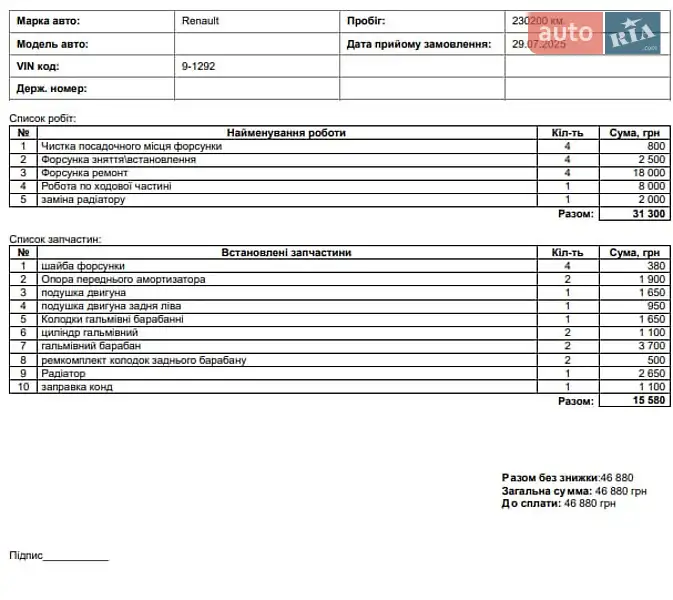 Хэтчбек Renault Clio 2002 в Киеве документ