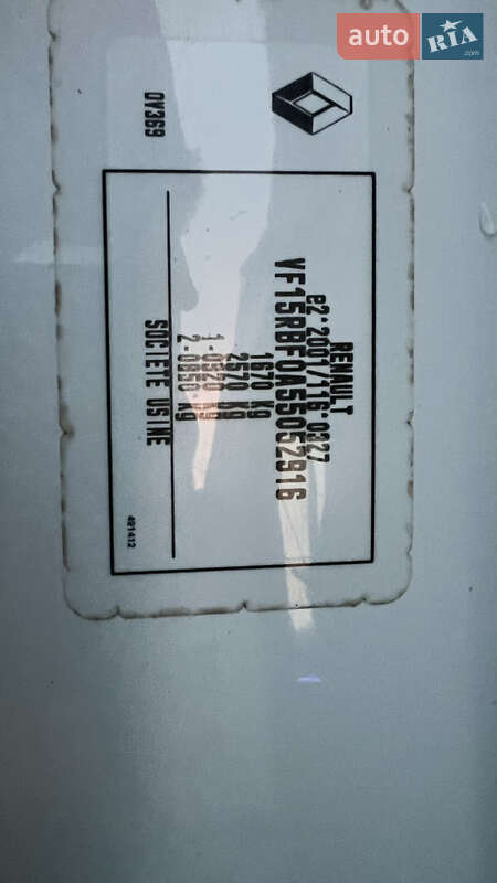 Хетчбек Renault Clio 2016 в Дніпрі