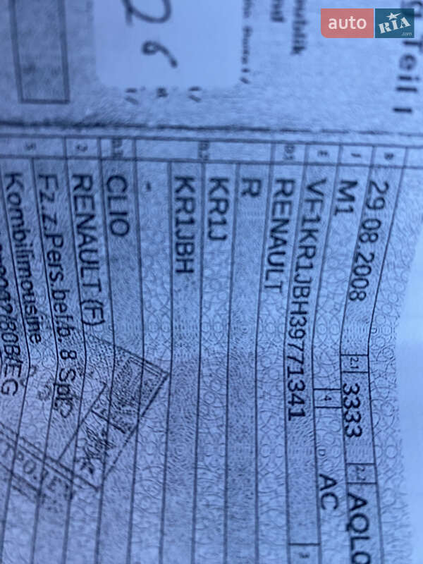 Універсал Renault Clio 2008 в Коломиї