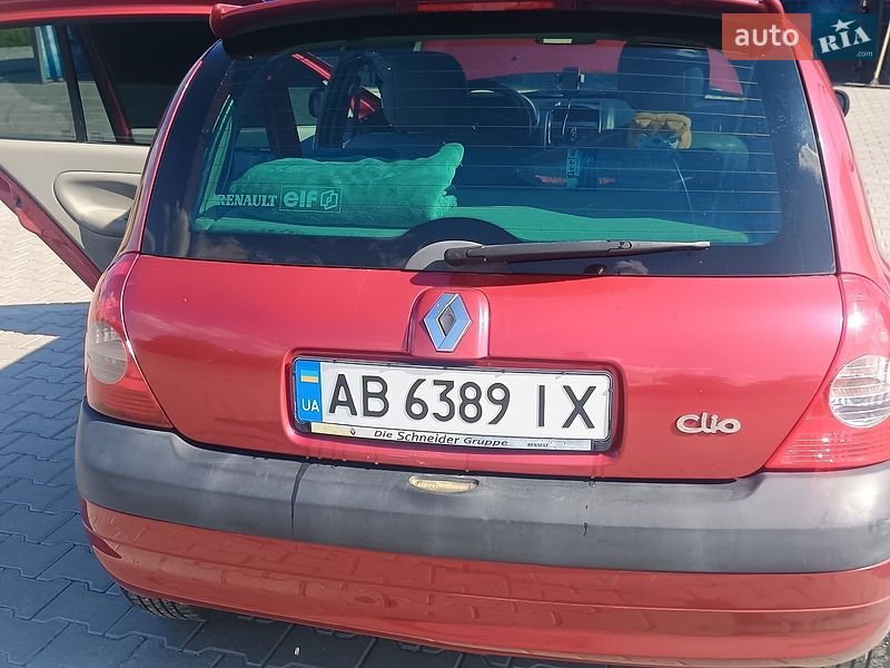 Хетчбек Renault Clio 2002 в Мурованих Курилівцях фото Хетчбек Renault Clio 2002 в Мурованих Курилівцях