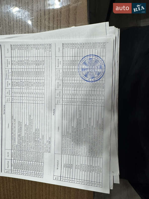 Грузовой фургон Renault Dokker 2014 в Корсуне-Шевченковском