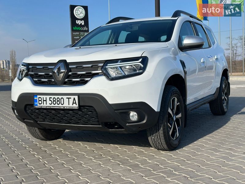 2022 Renault Duster, VIN VF1HJD20570557239:plate — фото 1 (autoria)